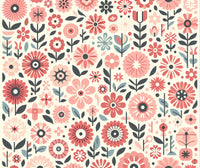 Échantillon, Design A0759, Papier peint panoramique Liberty Floral Ditsy - Collection 2 - Sur mesure