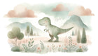 Design A0802 — Dinosaures Enfant — design seul — Novomur