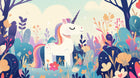 Design A0810 — Licorne Enfant — design seul — Novomur