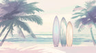 Design A0830 — Paysage Plage et Mer — design seul — Novomur