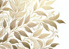 Design A0844 — Botanique Feuilles Dorées — design seul — Novomur