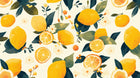 Design A0874 — Fruits Agrumes - Collection 1 — design seul — Novomur