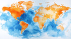 Design A0934 — Carte du Monde — design seul — Novomur
