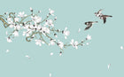 Design C0654 — Cerisier Blanc et Prunier — design seul — Novomur