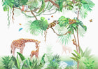 Design C0846 — Safari Jungle Animaux - Collection 2 — design seul — Novomur