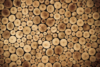 Échantillon, Design C0959, Papier peint panoramique Bois Rustique Brun - Collection 2 - Sur mesure