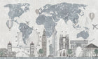 Design C0977 — Carte du Monde — design seul — Novomur