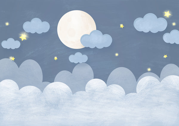 Papier peint Ciel Nocturne Enfant - Collection 2 - Sur mesure