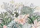 Design D0053 — Palmier Tropical Vert - Collection 3 — design seul — Novomur