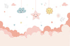 Design D0130 — Papier peint panoramique Licorne Enfant - Sur mesure — design seul — Novomur