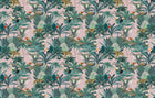 Design D0170 — Palmier Tropical Vintage Sépia — design seul — Novomur