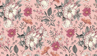 Échantillon, Design D0176, Papier peint panoramique Liberty Floral Ditsy - Collection 1 - Sur mesure