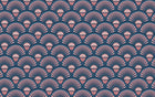 Design D0199 — Art Déco Éventails et Or - Collection 2 — design seul — Novomur