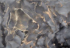 Design D0207 — Marbre Noir et Or Luxe - Collection 2 — design seul — Novomur