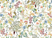 Échantillon, Design D0218, Papier peint panoramique Botanique Feuillage - Collection 2 - Sur mesure