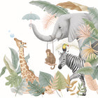 Design D0271 — Safari Jungle Animaux - Collection 2 — design seul — Novomur