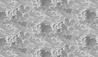 Échantillon, Design D0313, Papier peint panoramique Marbre Blanc Classique - Collection 1 - Sur mesure
