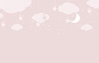 Échantillon — Design D0372 — Papier peint Ciel Nocturne Enfant - Collection 2 - Sur mesure