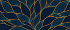 Design D0450 — Art Déco Éventails et Or - Collection 1 — design seul — Novomur