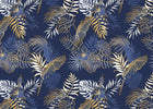 Design D0493 — Palmier Tropical Doré Luxe - Collection 2 — design seul motif standard — Novomur