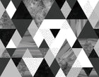 Design D0495 — Géométrique Triangles et Losanges - Collection 2 — design seul — Novomur