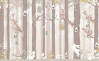 Design D0794 — Papier peint panoramique Animaux Forêt - Collection 2 - Sur mesure — design seul — Novomur