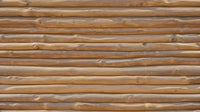 Échantillon, Design D0890, Papier peint panoramique Bois Rustique Brun - Collection 2 - Sur mesure