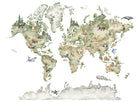 Design D0961 — Carte du Monde — design seul — Novomur