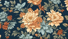 Papier peint Liberty Floral - Sur mesure - Design D0993