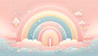 Design F0083 — Arc en Ciel Bébé - Collection 2 — design seul — Novomur
