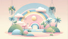 Design F0290 — Arc en Ciel Bébé - Collection 2 — design seul — Novomur