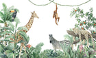 Design F0350 — Safari Jungle Animaux - Collection 2 — design seul — Novomur