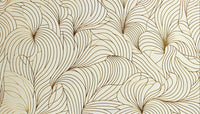 Échantillon, Design F0496, Papier peint panoramique Art Abstrait Vagues et Lignes - Sur mesure