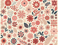Échantillon, Design F0679, Papier peint panoramique Liberty Floral Ditsy - Collection 2 - Sur mesure