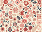 Papier peint Liberty Floral - Sur mesure - Design F0679