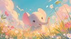Design F0794 — Safari Bébé Pastel — design seul — Novomur