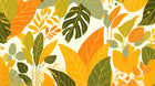 Design F0796 — Palmier Tropical Vert - Collection 2 — design seul — Novomur