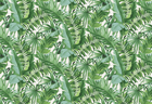 Design L0943 — Papier peint Pattern palmes vert vif repete — Novomur
