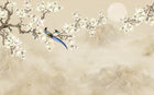 Design SD0103 — Magnolia & Oiseaux — design seul — Novomur