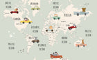 Design SD0718 — Carte du Monde Enfant — design seul — Novomur