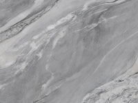 Échantillon, Design SK0053, Papier peint panoramique Marbre Blanc Classique - Collection 2 - Sur mesure