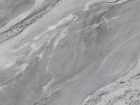 Échantillon, Design SK0053, Papier peint panoramique Marbre Gris Veiné de Blanc - Sur mesure