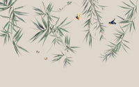 Échantillon, Design SK0081, Papier peint panoramique Bambou - Sur mesure