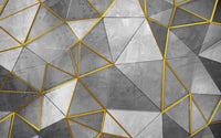 Échantillon, Design SK0122, Papier peint panoramique Texture Pierre et Béton - Sur mesure