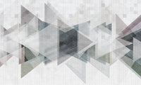 Échantillon, Design SK0130, Papier peint panoramique Géométrique Triangles et Losanges - Collection 2 - Sur mesure