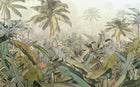Design SK0265 — Jungle Tropicale Dense Aquarelle — design seul — Novomur