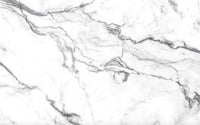 Échantillon, Design SK0271, Papier peint panoramique Marbre Blanc Classique - Collection 2 - Sur mesure