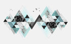 Design SK0638 — Géométrique Triangles et Losanges - Collection 2 — design seul — Novomur