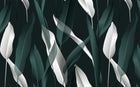 Design SK0704 — Palmier Tropical Vert - Collection 2 — design seul — Novomur