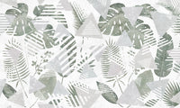 Échantillon, Design SK0748, Papier peint panoramique Géométrique Triangles et Losanges - Collection 1 - Sur mesure